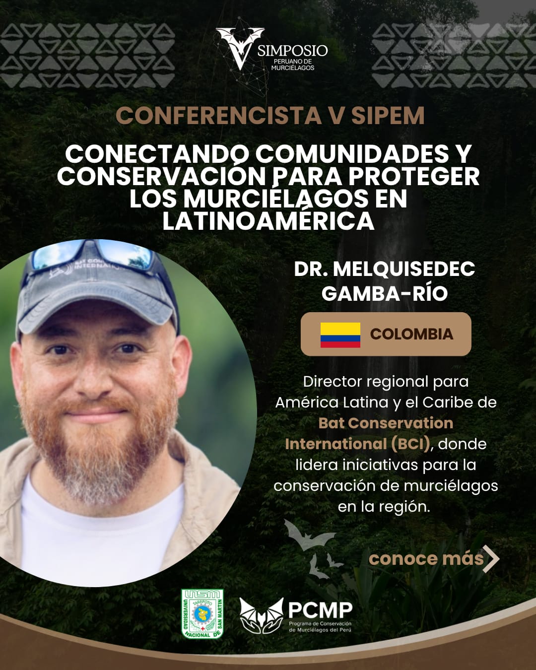 Conferencista Melquisedec Gamba-Rio - Tarjeta