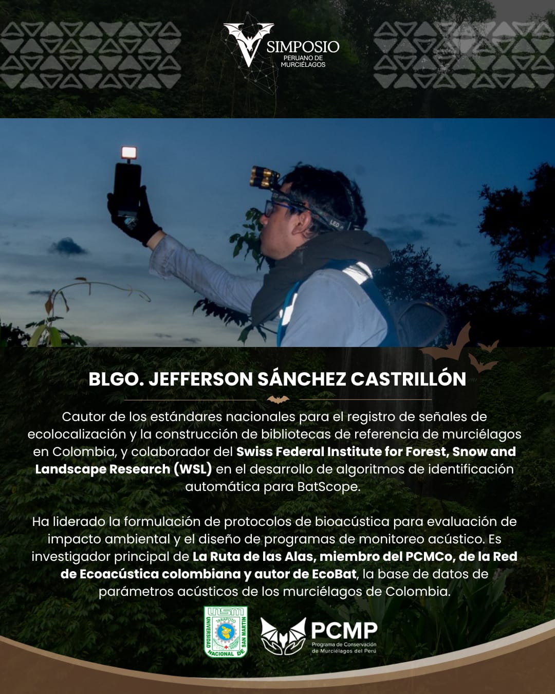 Conferencista Jefferson Sanchez - Bio