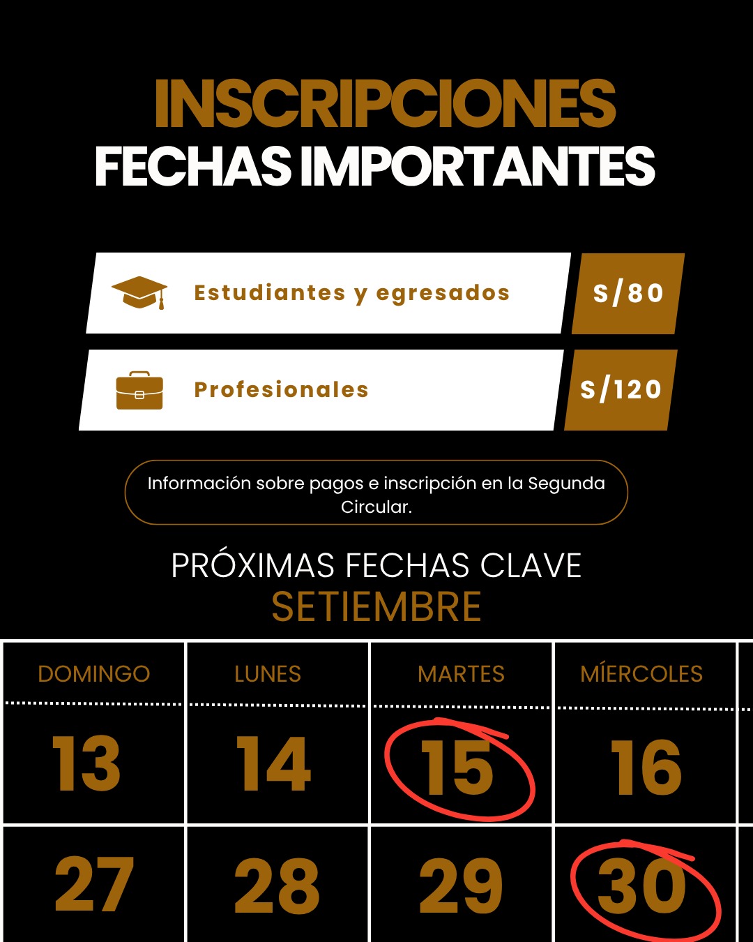 Simposio Reel 5 - Inscripciones y Fechas